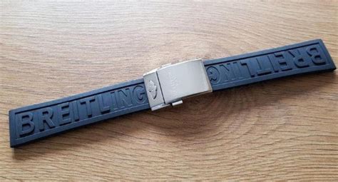 breitling rubber strap price|aftermarket breitling straps.